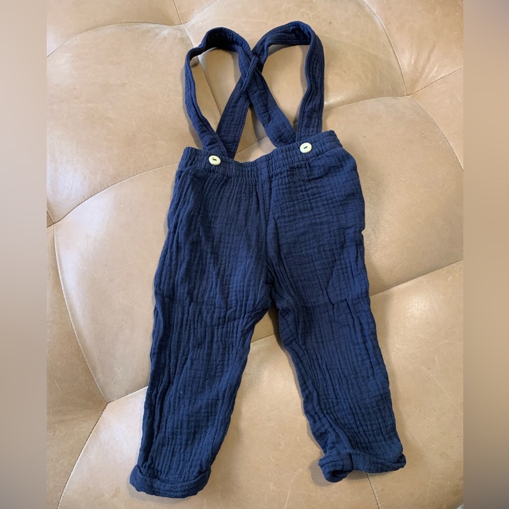 H&M gauze cotton baby overalls